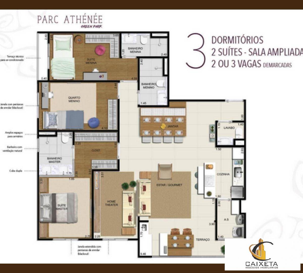 Apartamento à venda com 3 quartos, 110m² - Foto 18